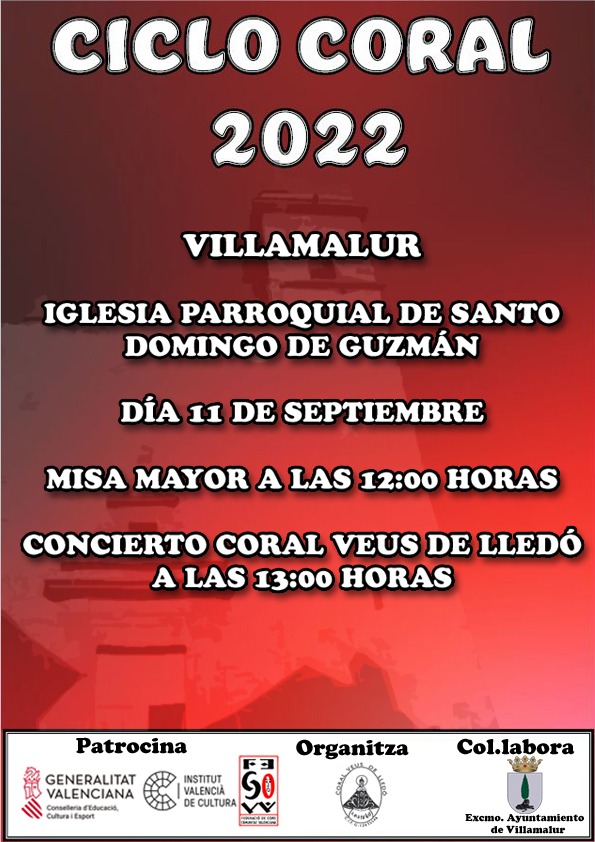 CICLO CORAL 2022. Villamalur.