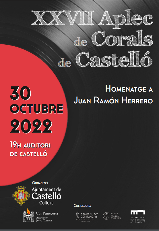 XXVII APLEC DE CORALS DE CASTELLÓ